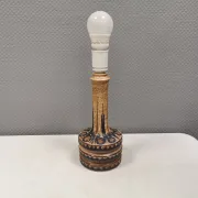 Ceramic table lamp from the 1970s–80s, by Jette Hellerøe for Axella Denmark