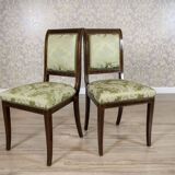 Late 19th Century English Walnut Furniture, Set of 5