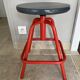 Tabouret d'atelier à vis vintage