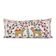 Housse de coussin brodée vintage 46x97 cm