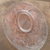 Plat verre rose original