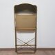 Set of 4 opera theater folding chairs from the 70s two-tone velvet brass