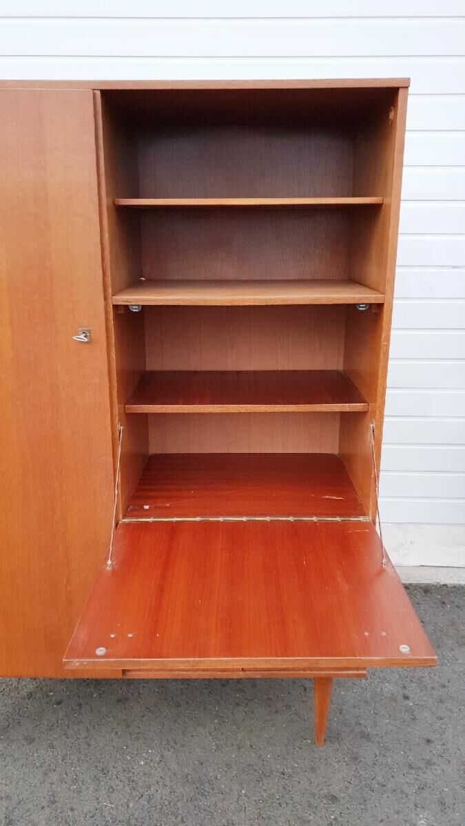 Scandinavian vintage library-secretary