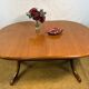 Table à manger extensible en teck oval Sutcliffe de Todmorden des années 1960