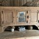 Antique oak dresser top