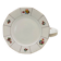 Set of 6 flat plates, Digoin & Sarreguemines. Prado model.
