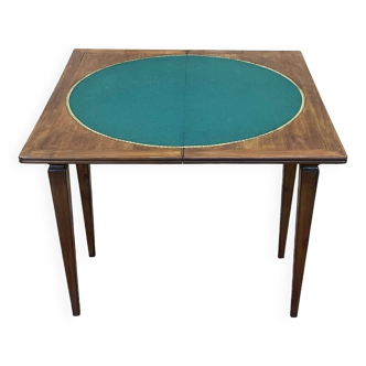 19th century cherry wood games table