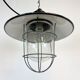 Industrial factory hanging lamp, 1960s