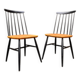 Two Scandinavian design chairs, Fanett style