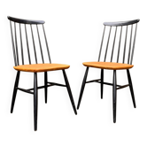 Two Scandinavian design chairs, Fanett style