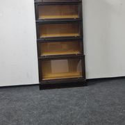 Vintage oak Barristers book shelves by Soennecken Germany