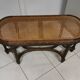 Entrance bench, louis xvi style piano bench, seat cannée