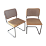 Paire de chaises Marcel Breuer Cesca B32