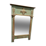 Empire style mirror in wood and gilding