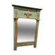 Empire style mirror in wood and gilding