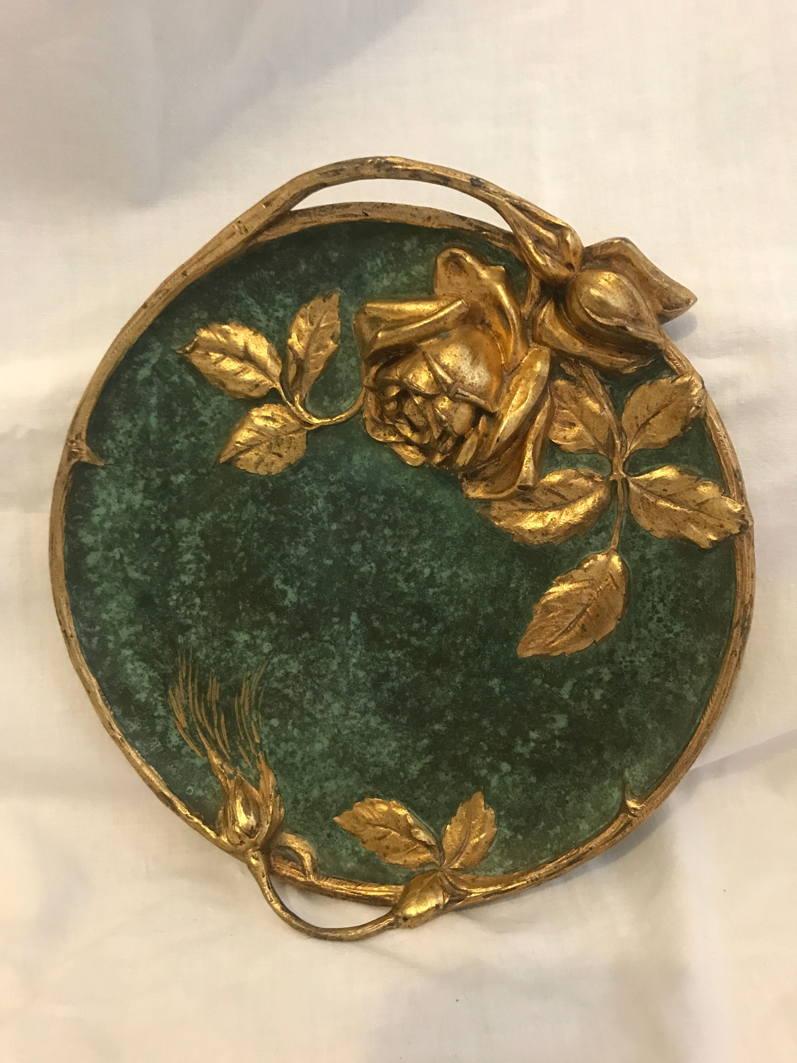Ottenwald bronze circular pocket