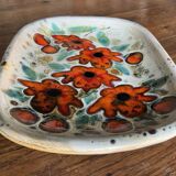 4 Plates by Kurt Brunner and Monique Pansier (Poterie du Verseau, Vallauris)