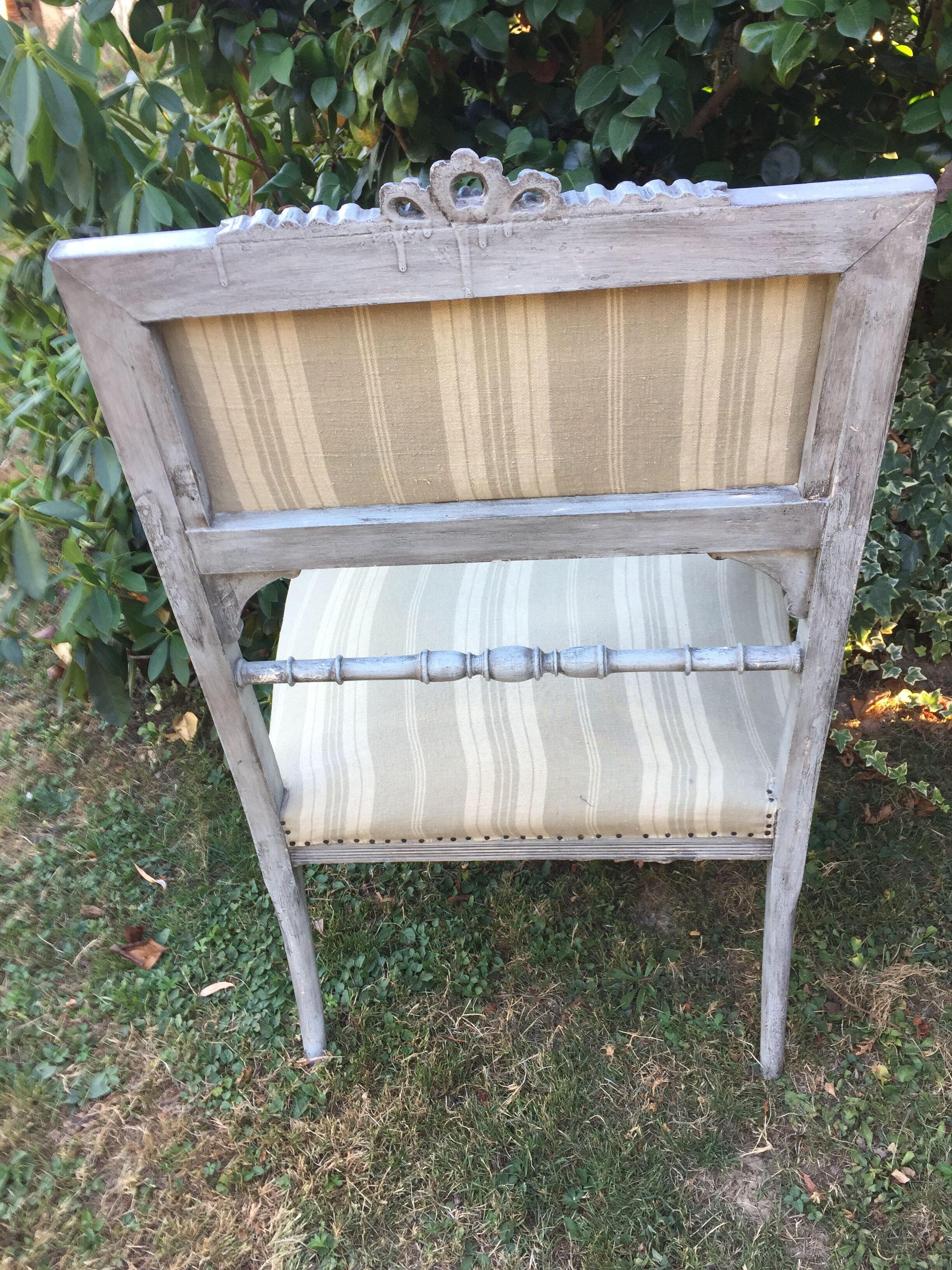 Old Louis XVI style armchair