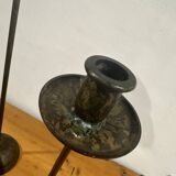 Lot of candlestick holders