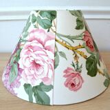 English fabric lampshade Lilac