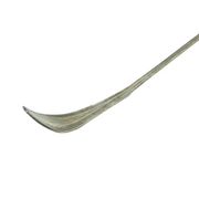 Soup ladle, Scandinavian functionalism, silver-plated brass, Denmark, early 20th century