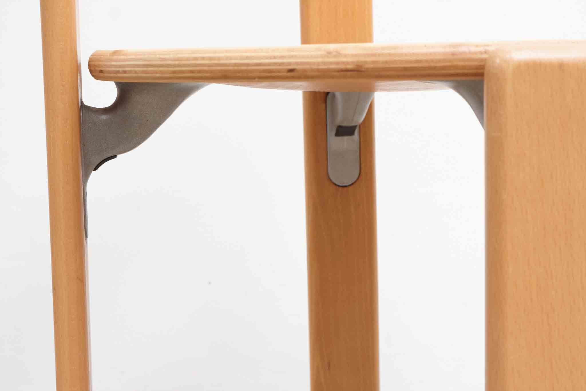Bruno Rey oak high chair
