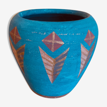 90's Indian pattern vase