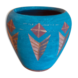 90's Indian pattern vase