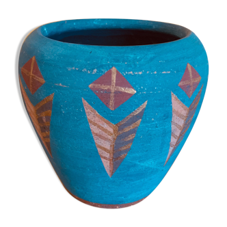 90's Indian pattern vase