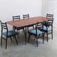 Extendable dining table by Alfred Hendrickx for Belform, 1950s
