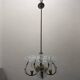 Suspension en verre gravé des années 1950 par Pietro Chiesa