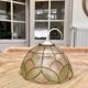 Suspension en nacre - Bouton de rose