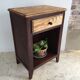 Meuble chevet pieds compas vintage