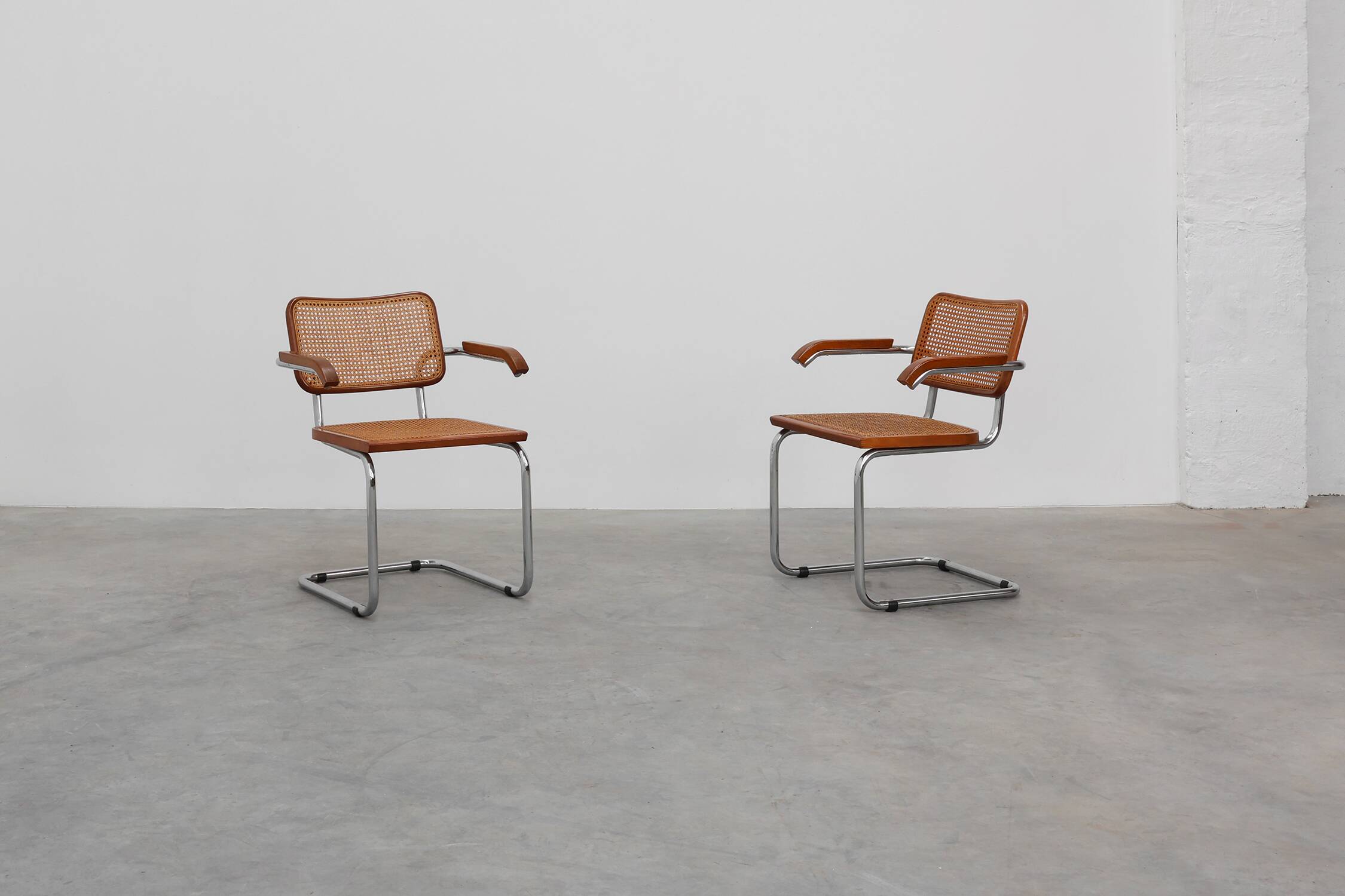 Bauhaus Cesca B64 Armchair by Marcel Breuer, Italy 1928