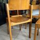 5 vintage stackable chairs — Rainer Schell Schlapp Möbel 1960s