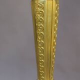 Pair of 19th century gilt bronze candlesticks