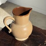 Vintage stoneware round carafe