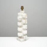Modernist marble lamp circa 1970