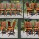 Suite of 6 Viennese bistro chairs from J&J KOHN 1900 ca
