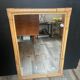 Vintage rattan mirror 76x54cm from the 70s