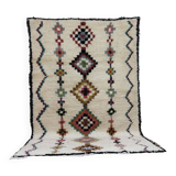 Handmade wool Berber rug 285 X 164 CM