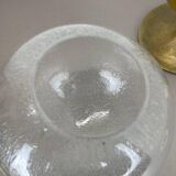 Large Hollywood Regency brass globe table lamp, Italy 1970s