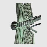 Art Nouveau style lamp "Dragonfly"