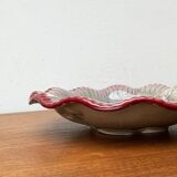 Large East German pottery bowl from the mid-century GDR by Strehla Keramik, 1960s.