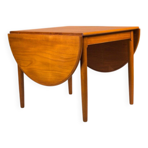 Table pliante danoise - teck milieu