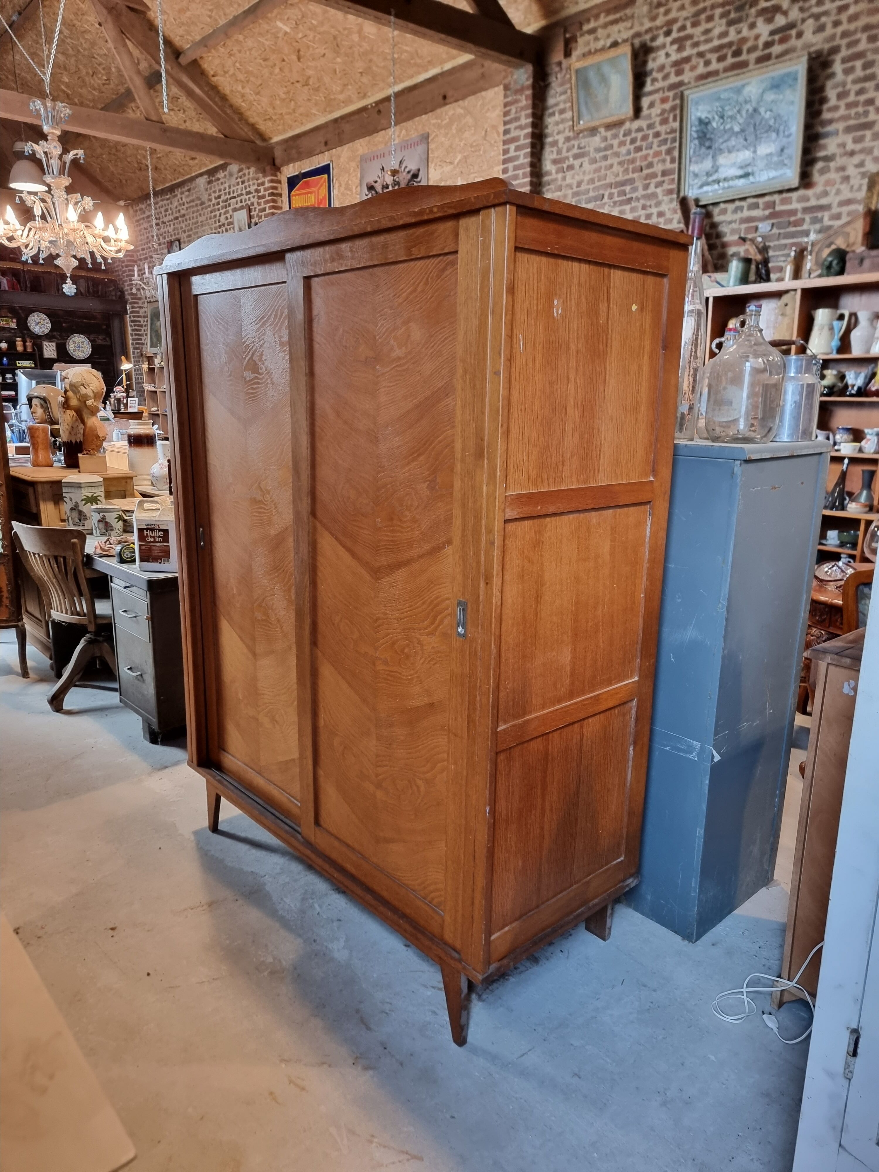 Armoire penderie vintage