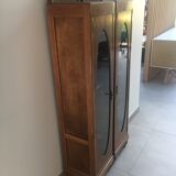 Authentic art deco showcase duo 1930s