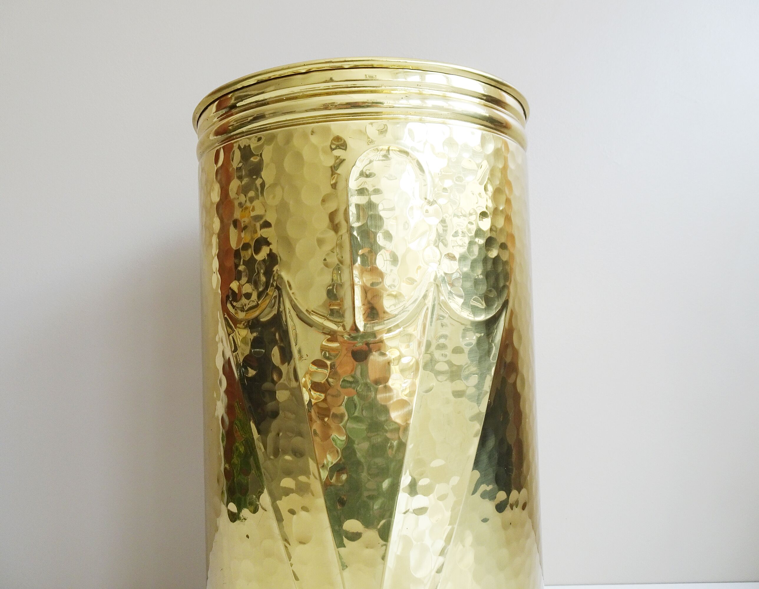 Brass umbrella stand