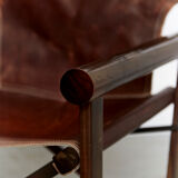 Sergio rodriguez folding chair & ottomane for oca