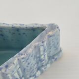 Ensemble a tabac ceramique bleue vintage 1950 italien 50s 1950s rockabilly